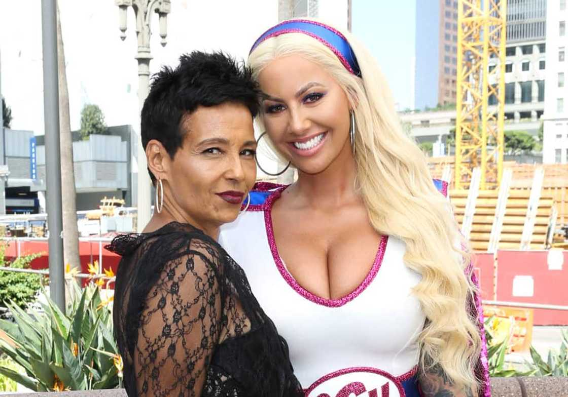 amber rose parents